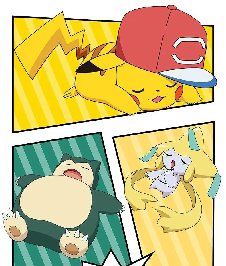Pokemon Anime Pikachu Eevee Poket Gift Pokemon Starry Dream Series Action Figures Bulbasaur Snorlax Monster Model Ornaments Toy