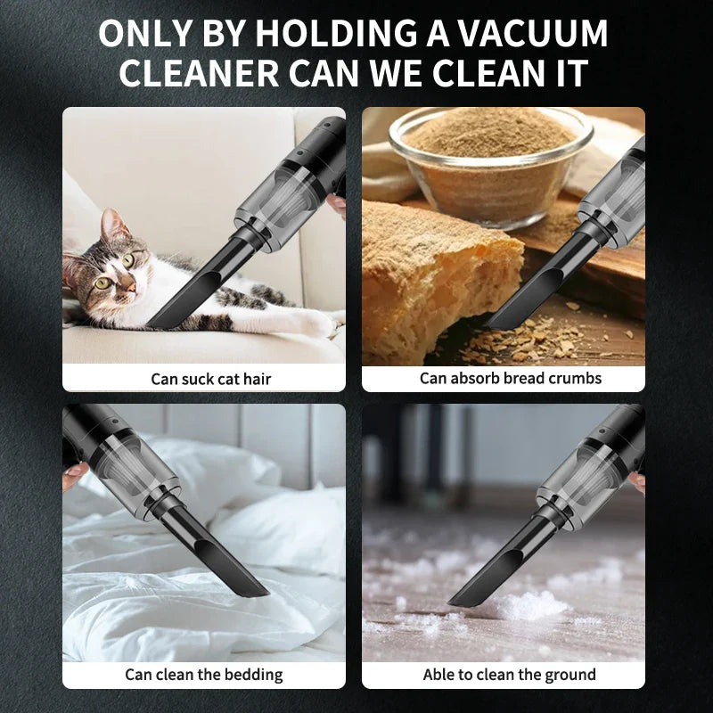 2-in-1 Handheld Vacuum & Air Duster