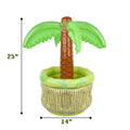 Inflatable Palm Tree Ice Bucket Bear Cooler Drink Holder Hawaiian Birthday Decoration Summer Beach Pool Party Supplies Balloon