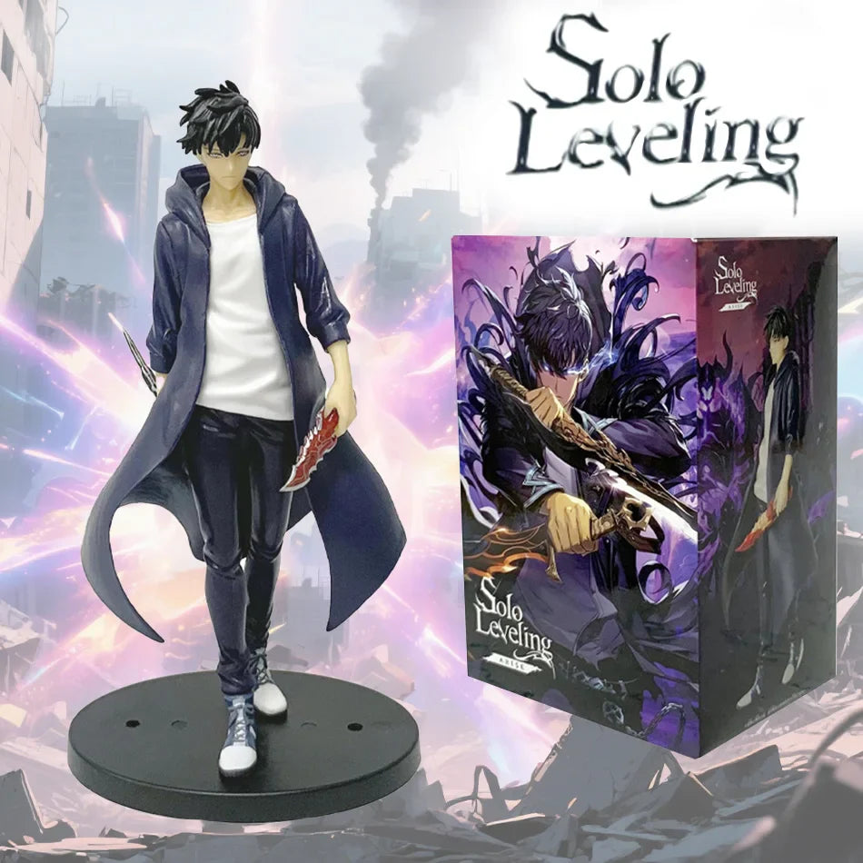Solo Leveling Sung Jin woo Anime Figure Ore dake Level Up na Ken Shun Mizushino Anime Figures Collectible Model Doll Toys Gifts
