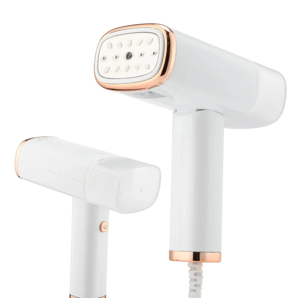 HOMEFISH Garment Steamers 130ml Handheld Fabric Steamer Fast-Heat 1000W Iron Steam Cleaner for Home Travelling Portable