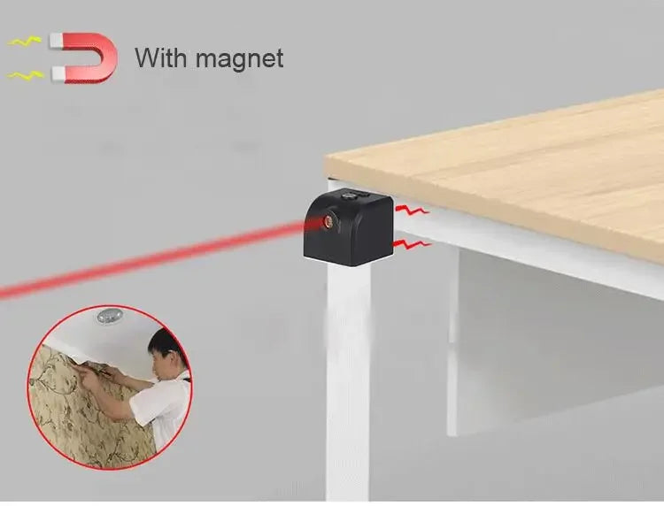 Powerful Laser Level Mini Horizontal And Vertical Cross Lines Super Green Portable Laser Level Location Line For USB Charge DIY