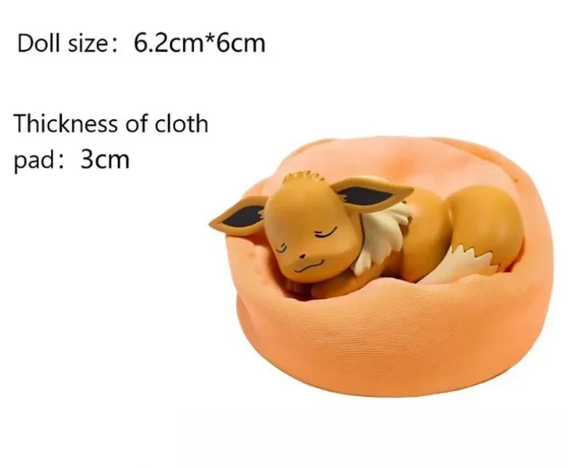 Pokemon Anime Pikachu Eevee Poket Gift Pokemon Starry Dream Series Action Figures Bulbasaur Snorlax Monster Model Ornaments Toy