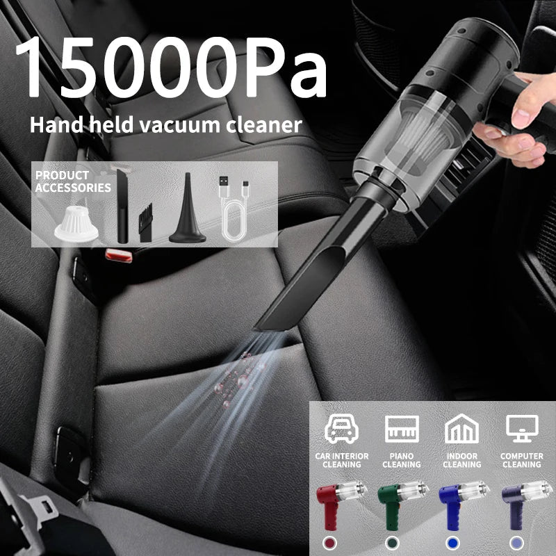2-in-1 Handheld Vacuum & Air Duster