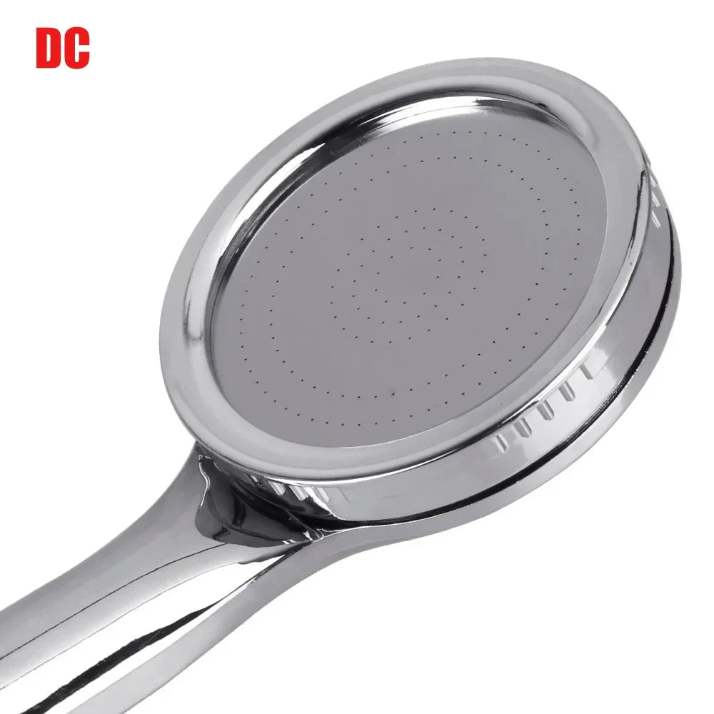 Rainfall Chrome Bath Shower Head 1pc Water Saving Spray Nozzle High Quality Pressurized Nozzle Shower Head High Pressure