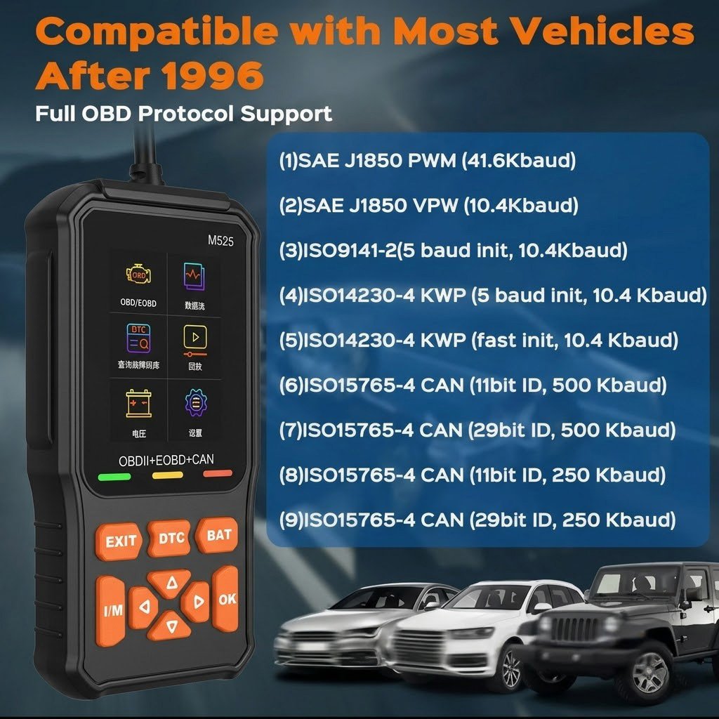 🎁Hot Sale Promotion 49% OFF🔥 OBD2 Scanner Live Data Professional