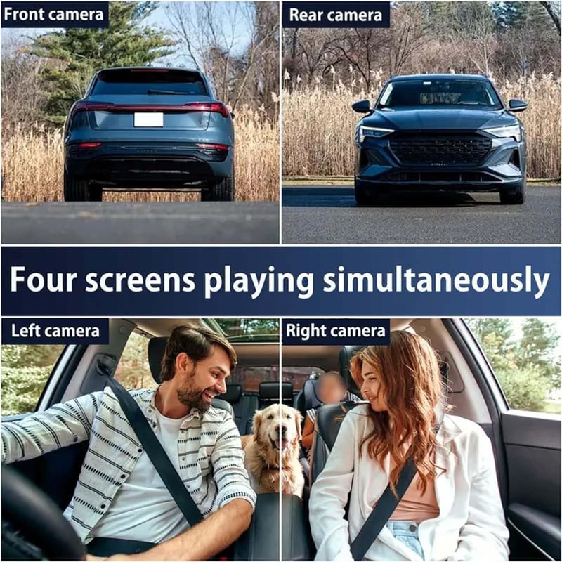 ⚡Flash Sale🔥 50K+ SOLD! Almost Gone - Full View Car Dashcam System