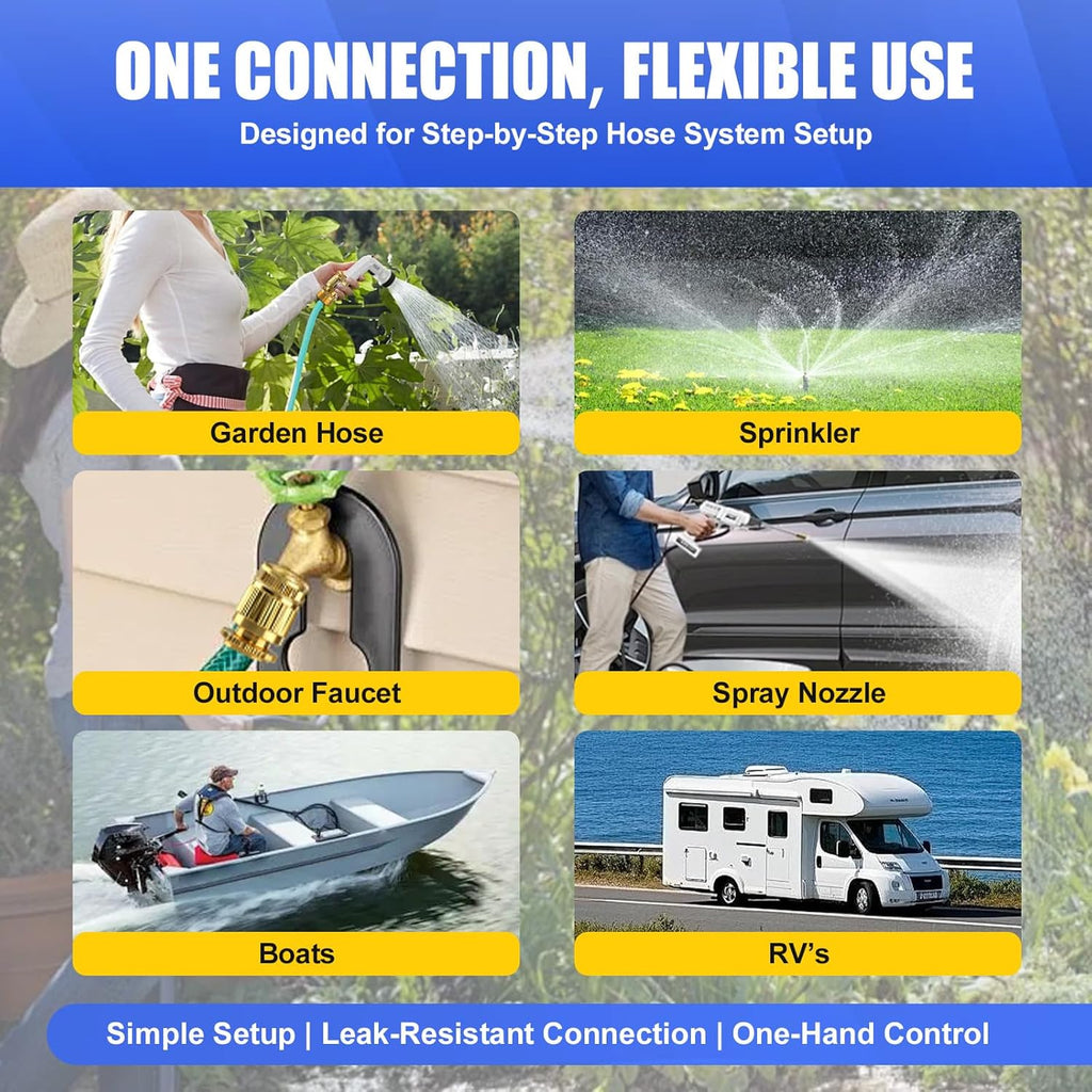 💦Garden Hose Quick Connect Fitting