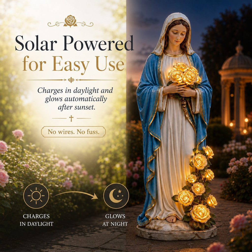🔥Last Day 49% OFF 💗Virgin Mary Garden Light