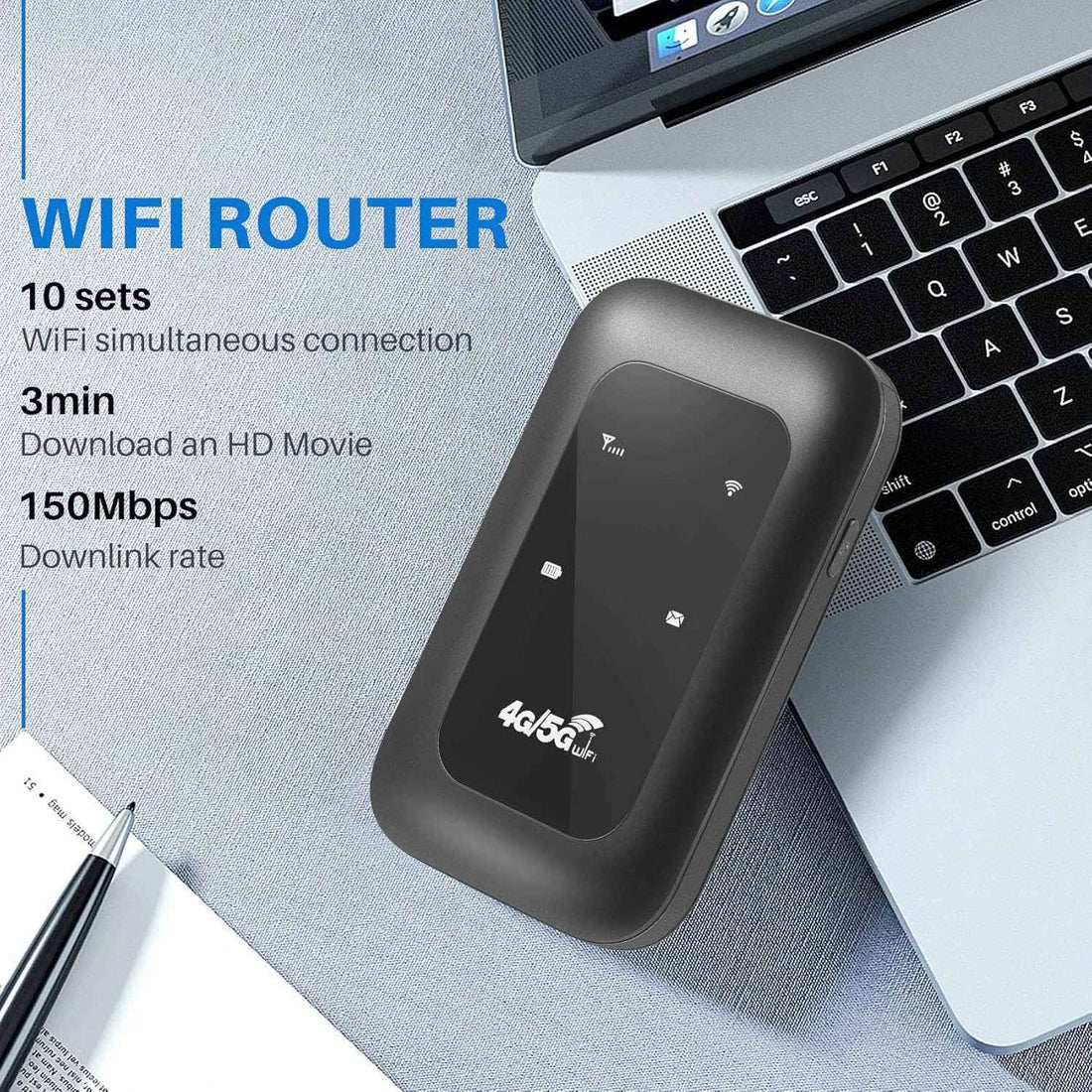 📶👍🏻 All-Network Pocket WiFi 🔥 Instant Connection, No Setup Required