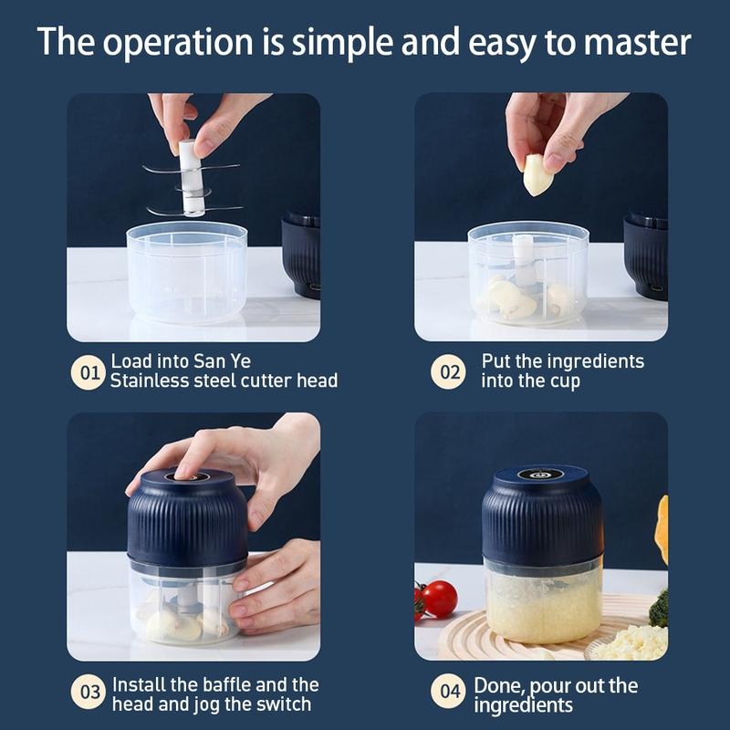 🧄Portable Mini Food Chopper