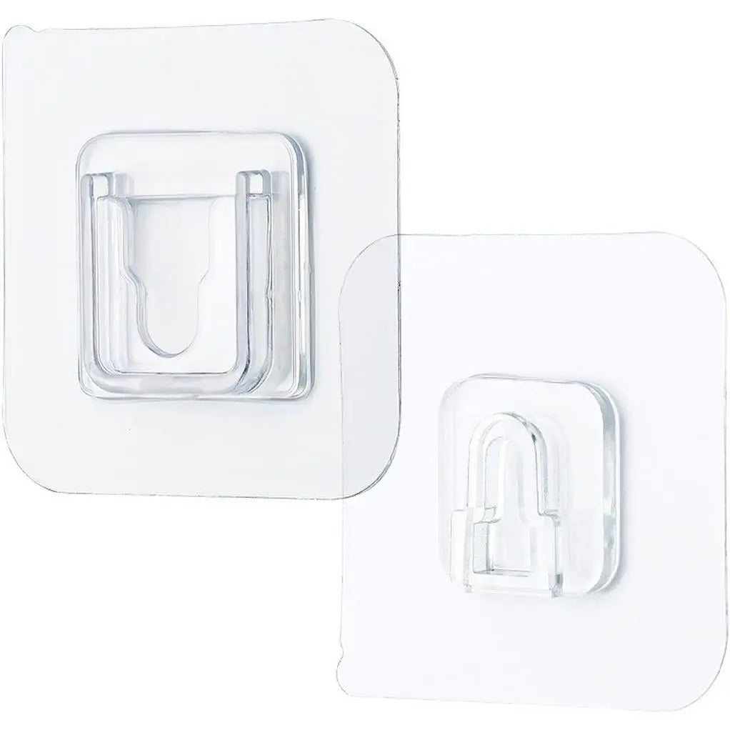 Wall Hooks Hanger - Double Sided Adhesive Suction Cup