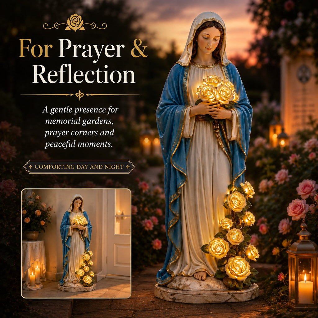 🔥Last Day 49% OFF 💗Virgin Mary Garden Light
