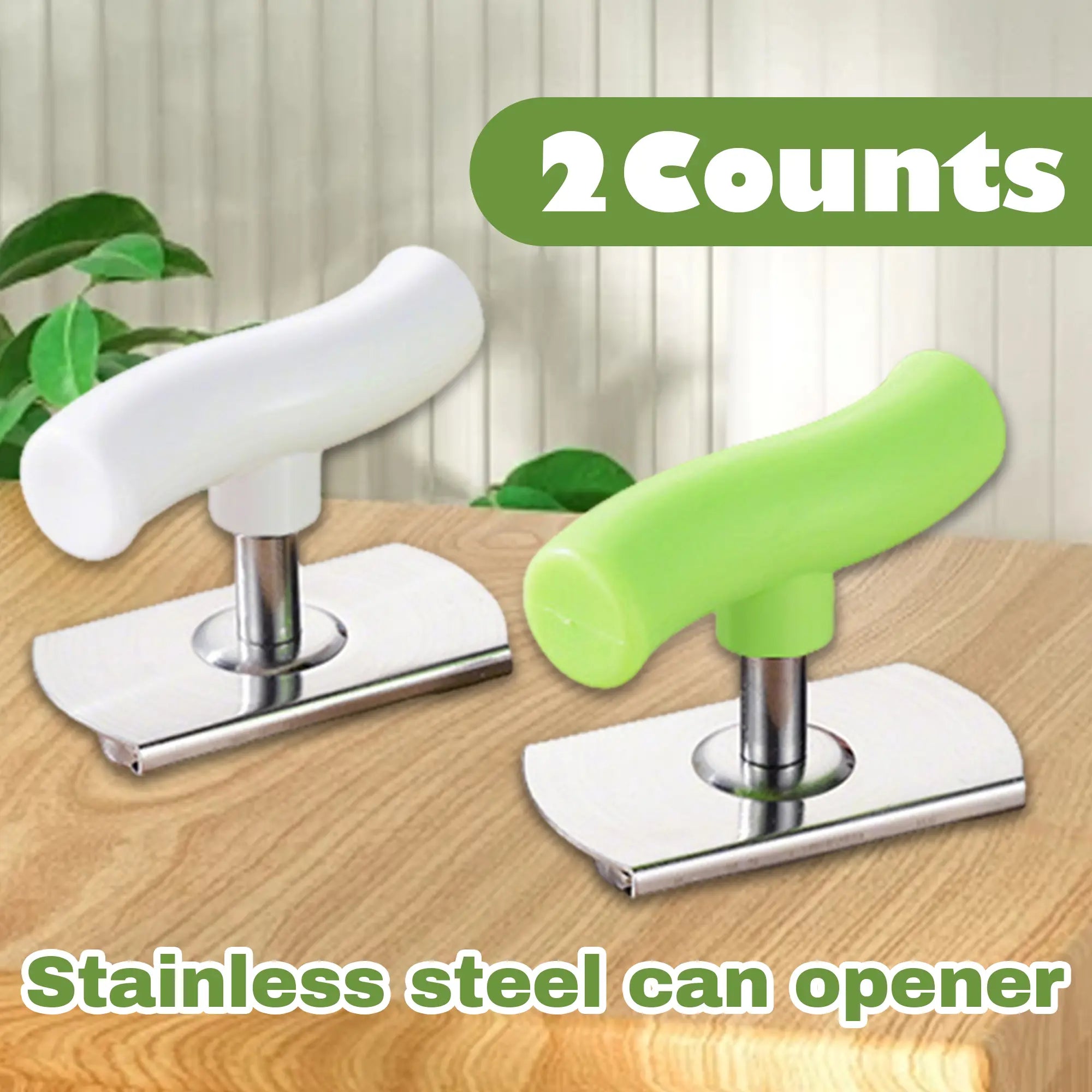 🎁Stainless Steel Jar Openers for Easy Opening, Kitchen Gadget - Effortless Opening for Mason Jars & Pasta Sauce Cans