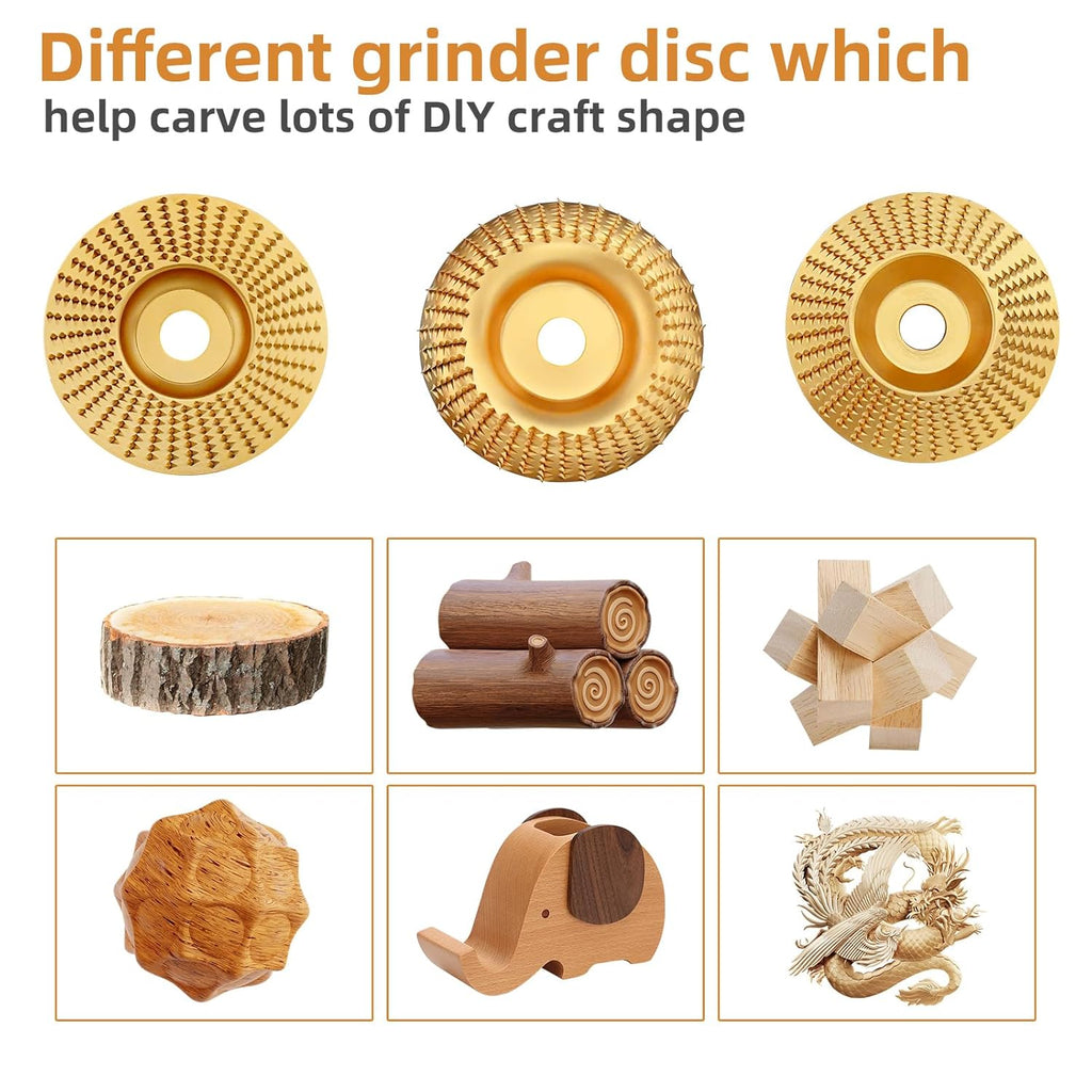 ✨Heavy-Duty Wood Carving DiscSet (3Pcs)