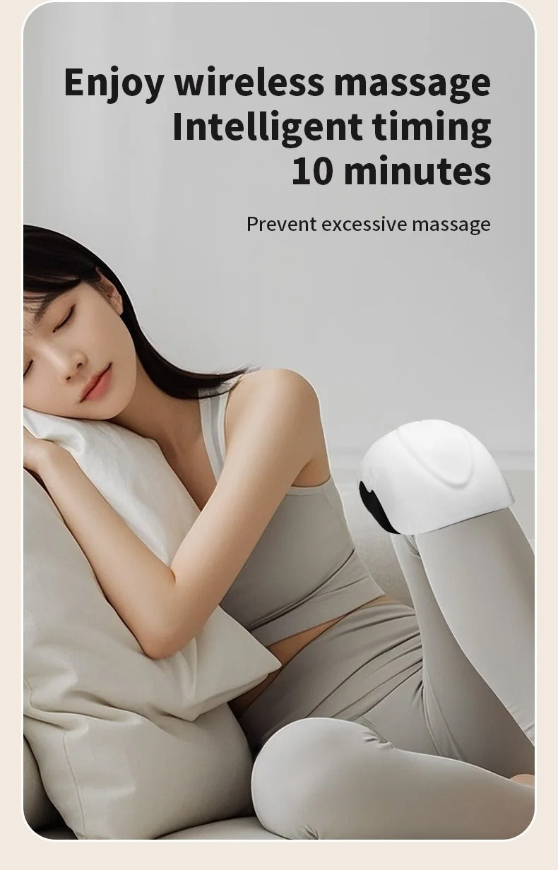 Multifunctional Smart Cordless Knee Massager Vibration Knee Relaxing Massage Machine Joint Knee Device Gifts for frinds